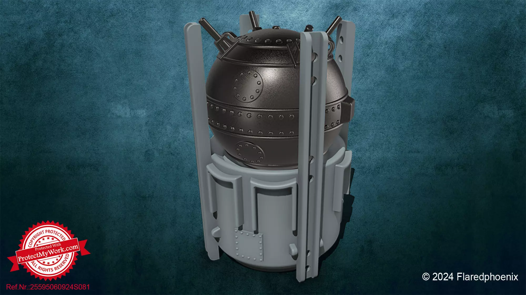 U-Boot Miene zu Typ VII 3D print model_0