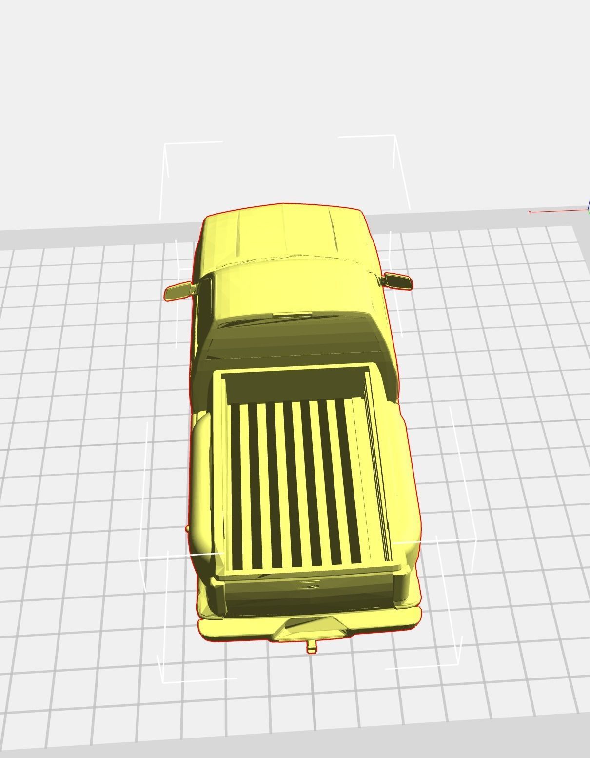 1995 Chevy K1500 With Step-side Bed 3D print model_2