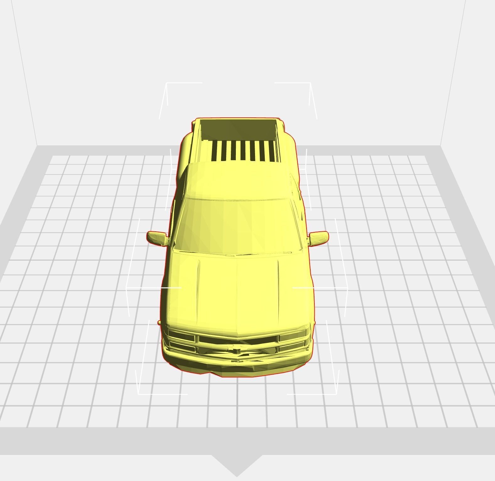 1995 Chevy K1500 With Step-side Bed 3D print model_1