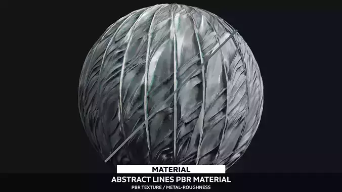 Abstract Lines Material - PBR