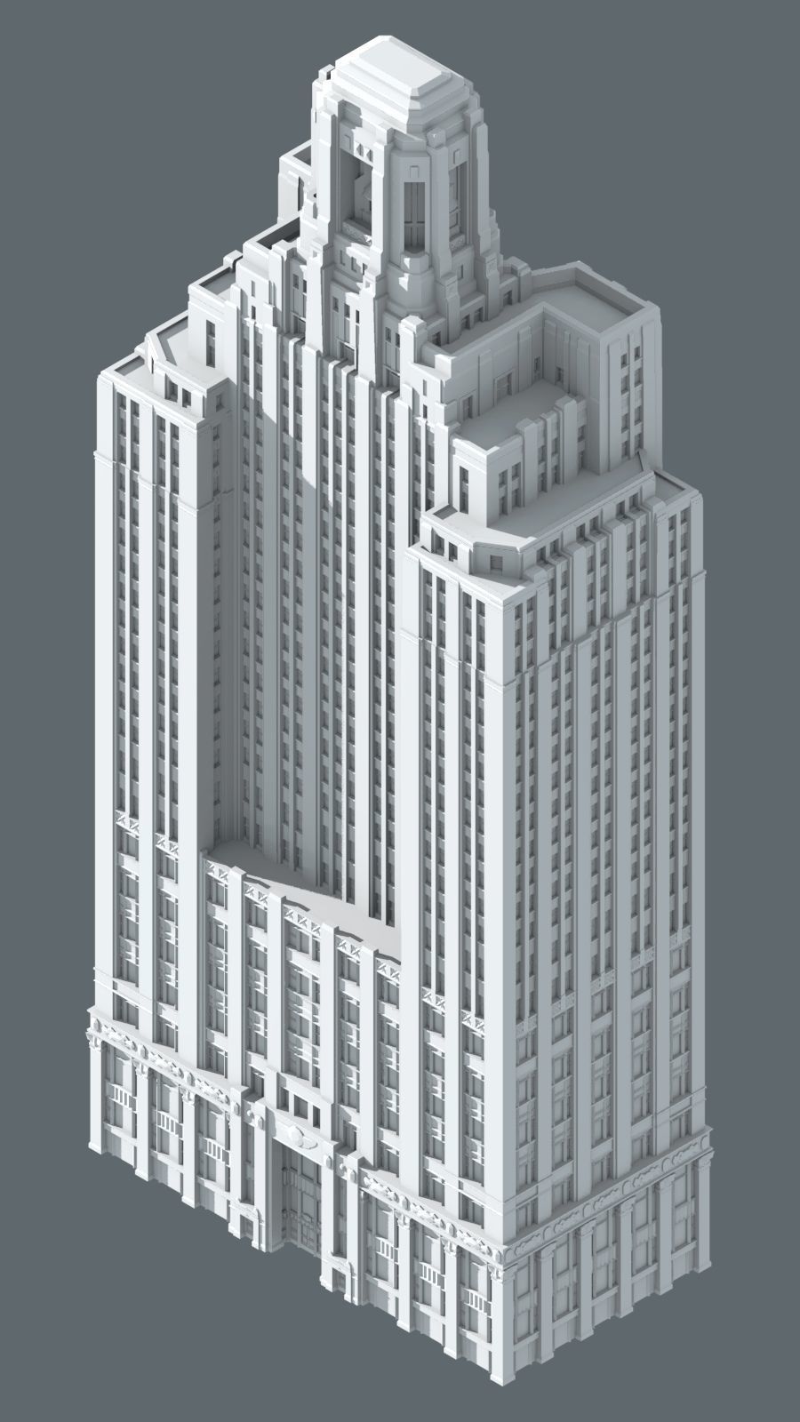 One South Broad 3D print model_7