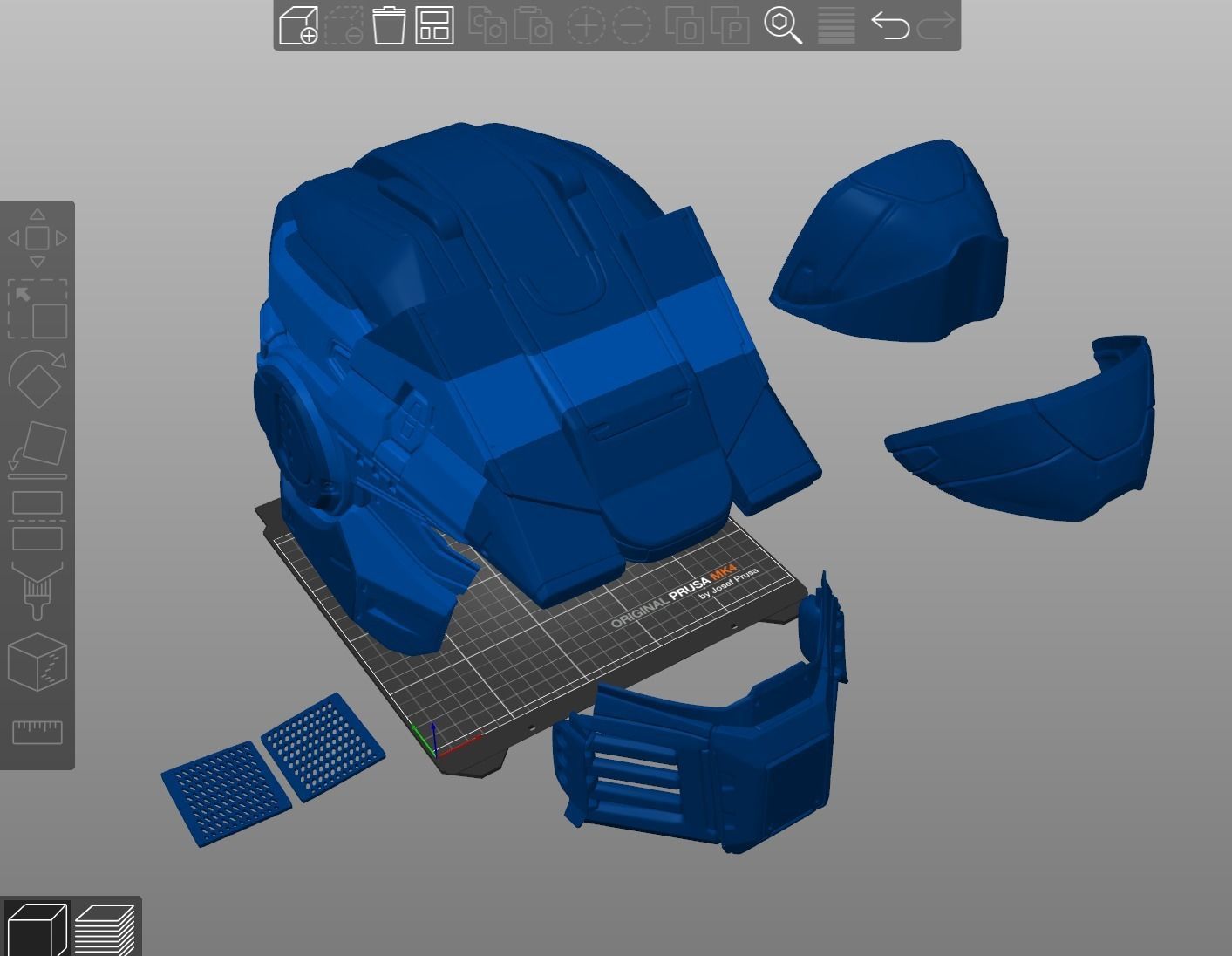 Pro Series Arger Helmet 3d print file 3D print model_7