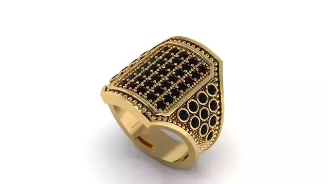  Cluster ring for men