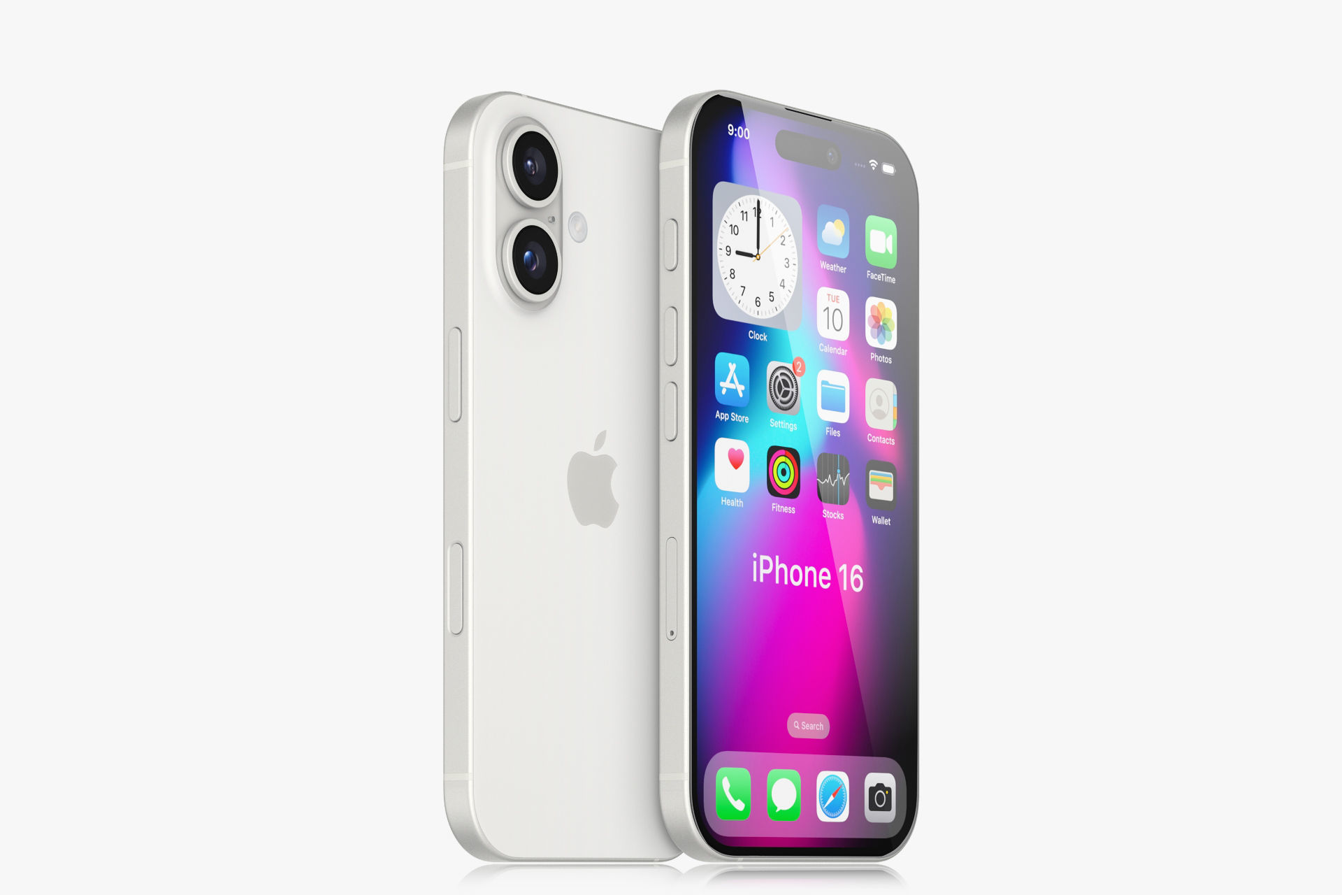 Apple iPhone 16 v1 3D model_2