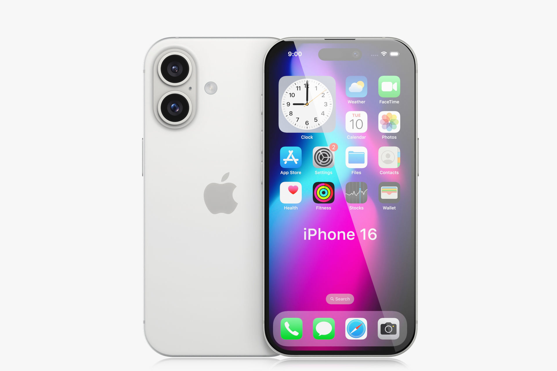 Apple iPhone 16 v1 3D model_4