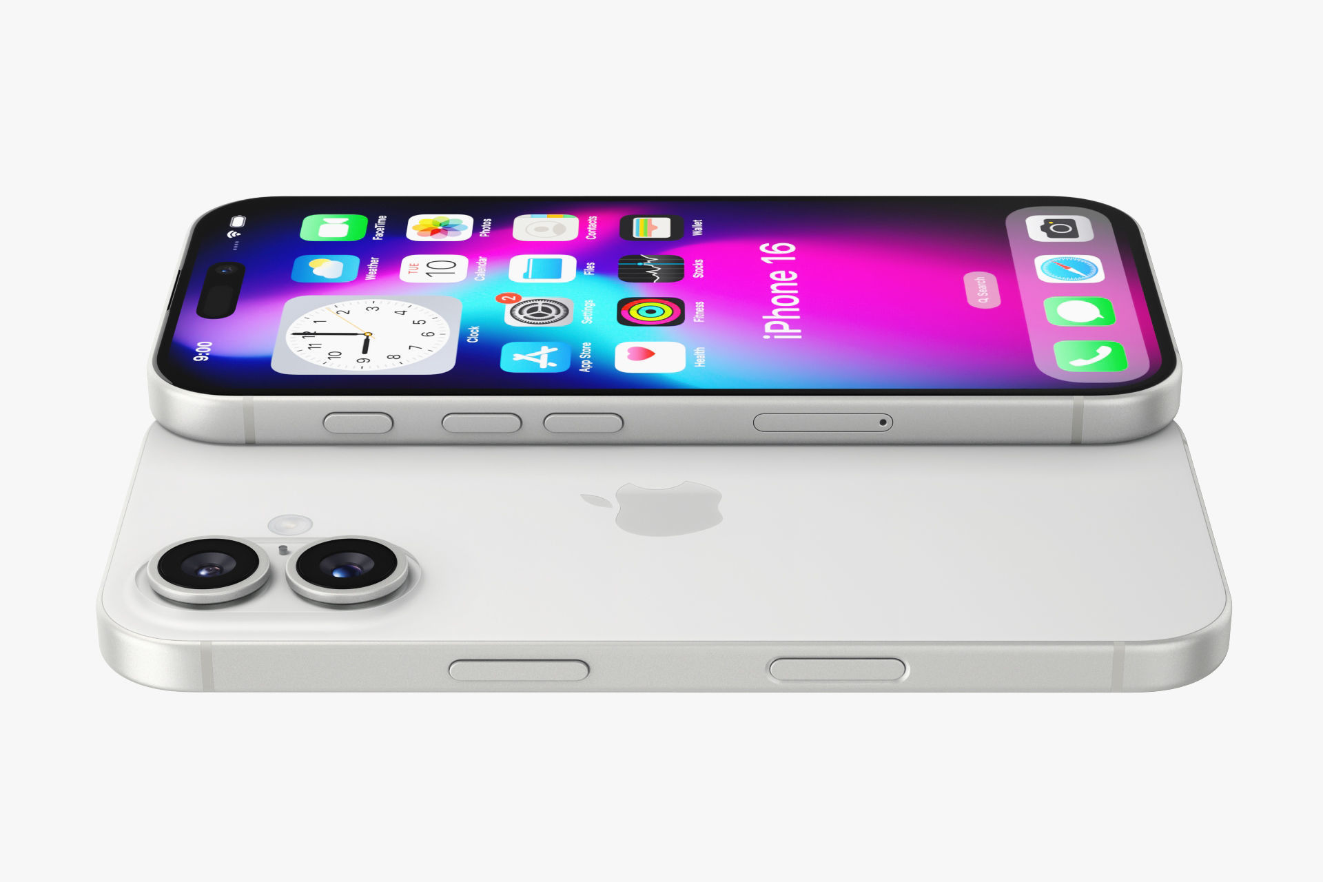 Apple iPhone 16 v1 3D model_8