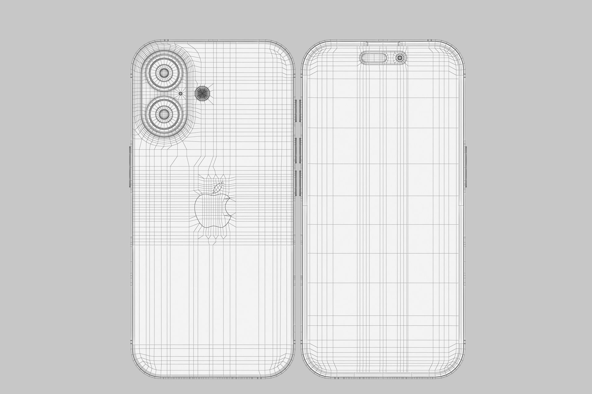 Apple iPhone 16 v1 3D model_12