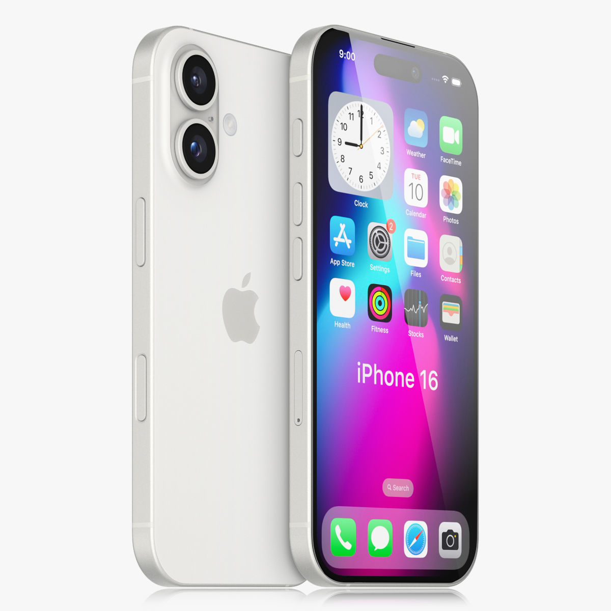Apple iPhone 16 v1 3D model_1