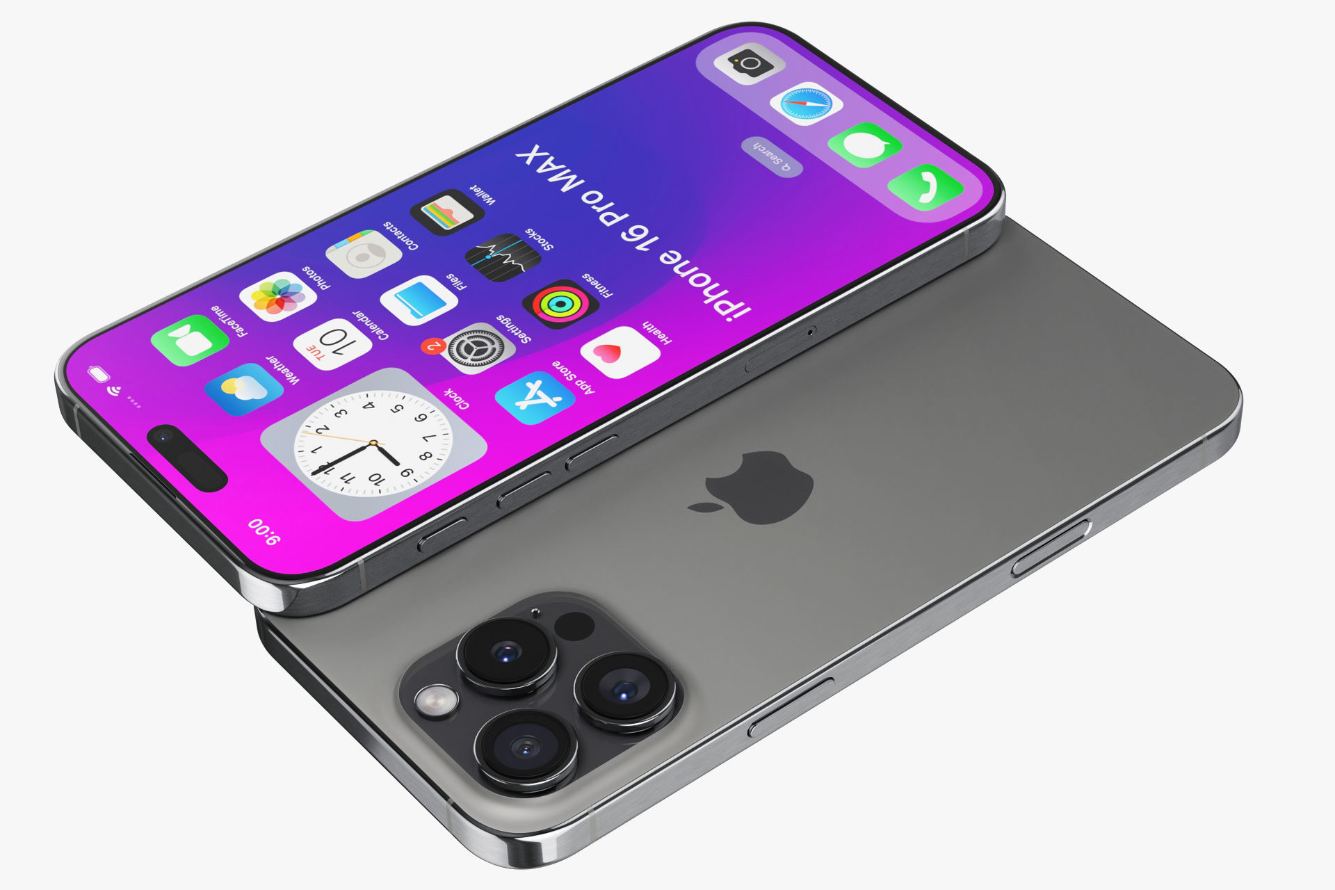 Apple iPhone 16 pro MAX v1 3D model_10