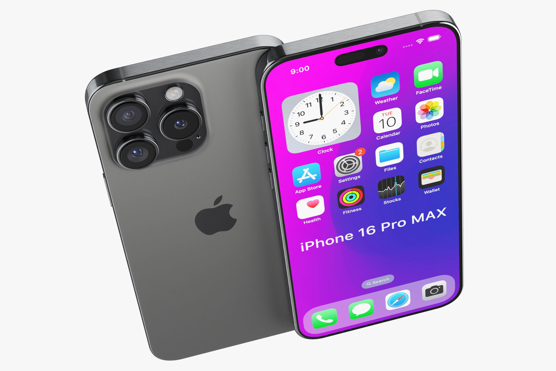 Apple iPhone 16 pro MAX v1 3D model_5