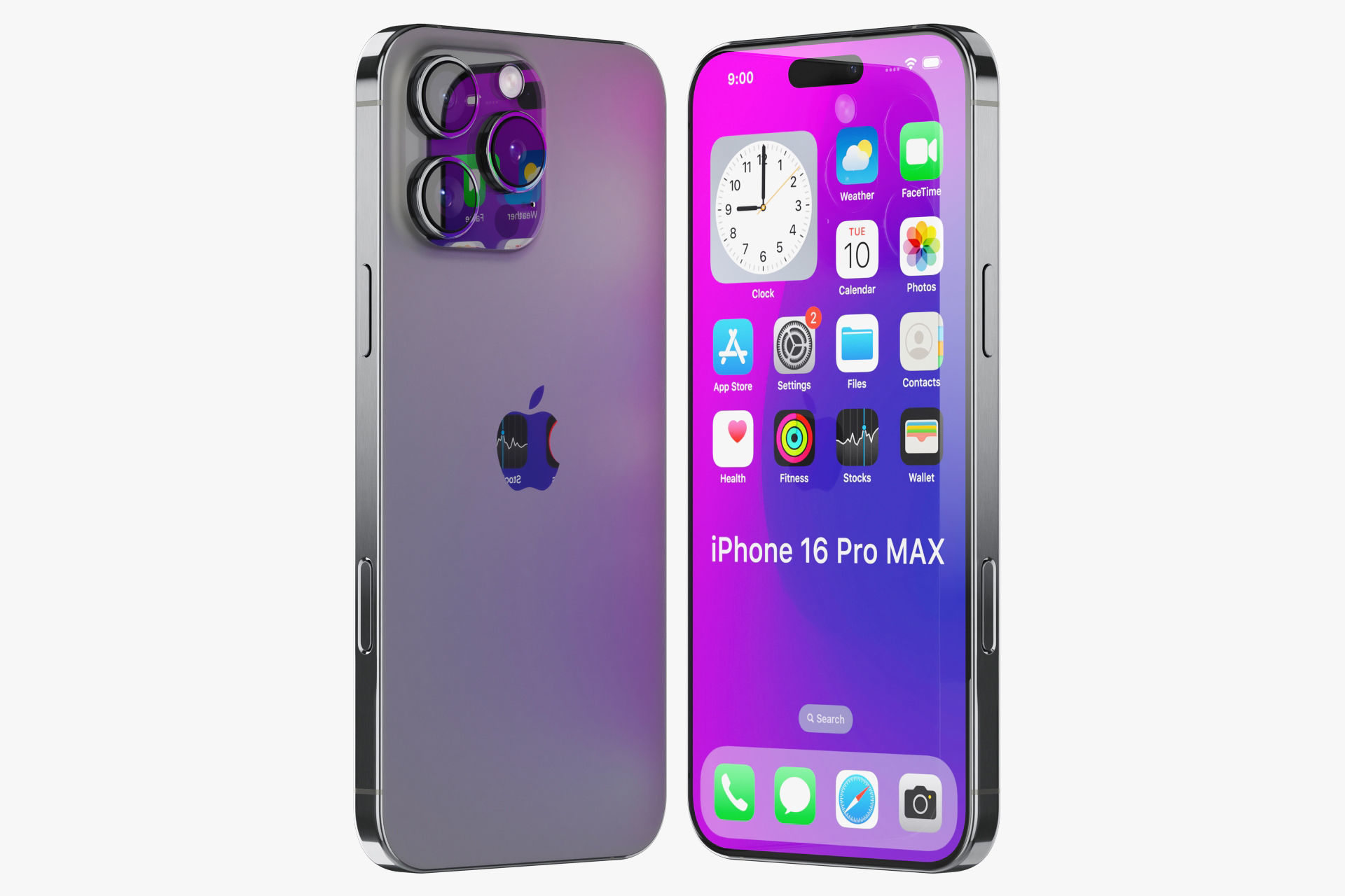 Apple iPhone 16 pro MAX v1 3D model_3