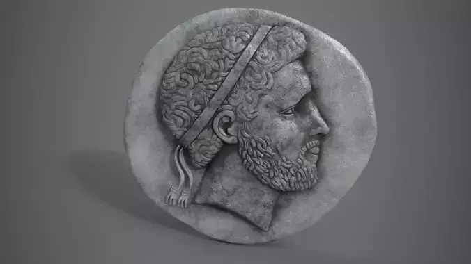 Ancient Egyptian 3d Coin