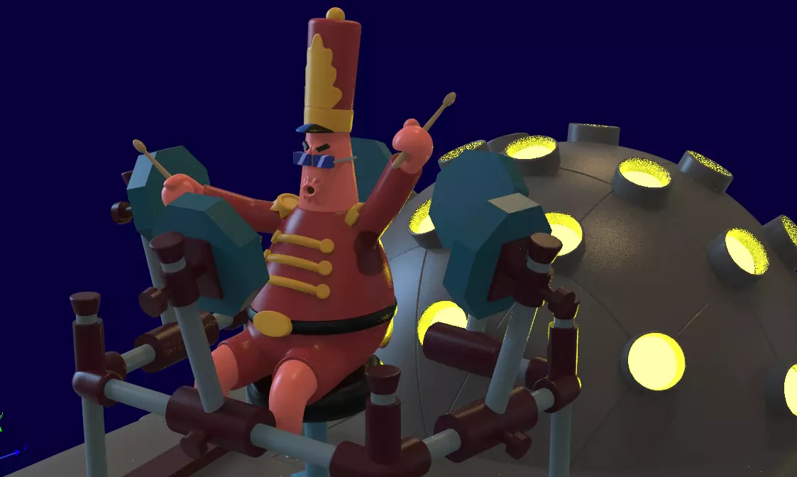 PATRICK STAR-PONGEBOBSQUAREPANTS SWEET VICTORY PARTS N COMPLETE 3D print model