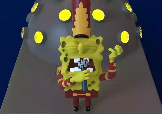 SPONGEBOB-PONGEBOB SQUAREPANTS SWEET VICTORY PARTS AND COMPLETE