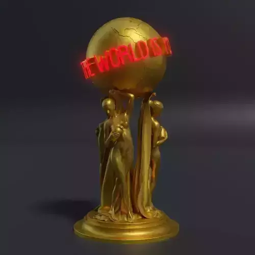 The World Is Yours   Scarface Sculpture v1 3D print model