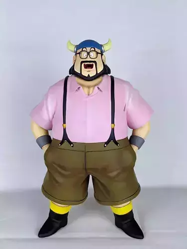 OX KING FANART - DRAGONBALL - 3D MODEL