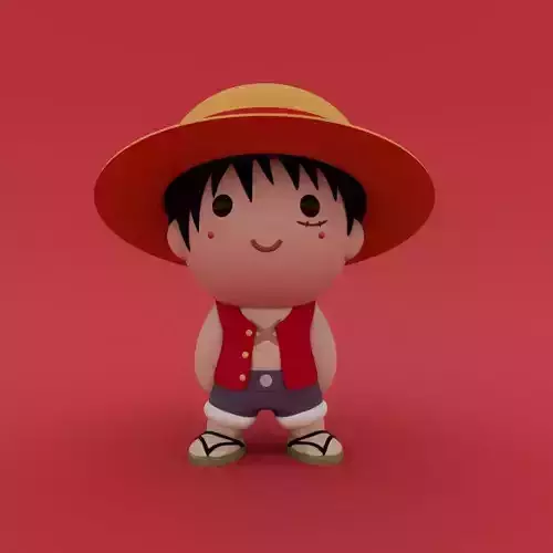 Cute little Luffy