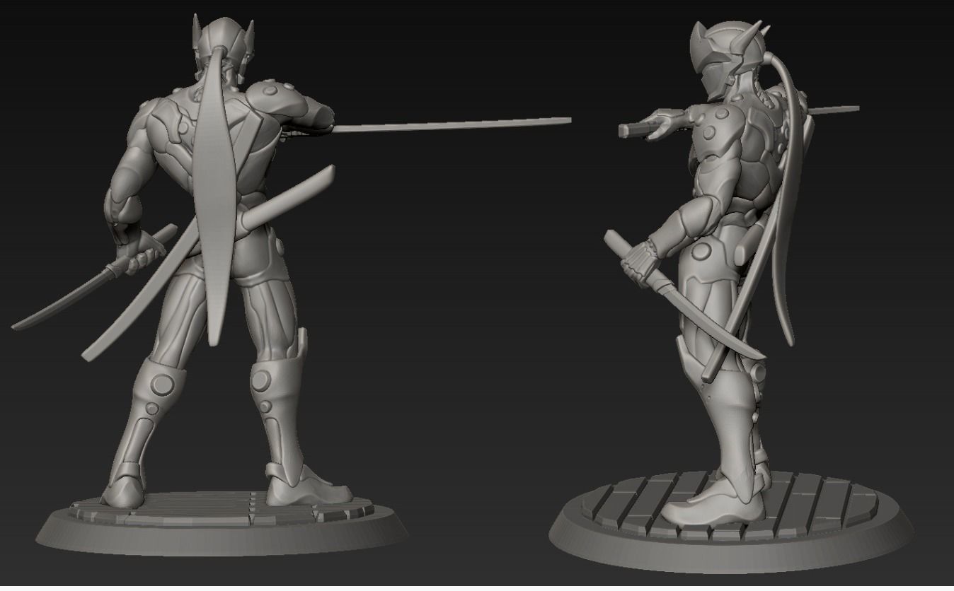 GENJI 3D Print 3D print model_1