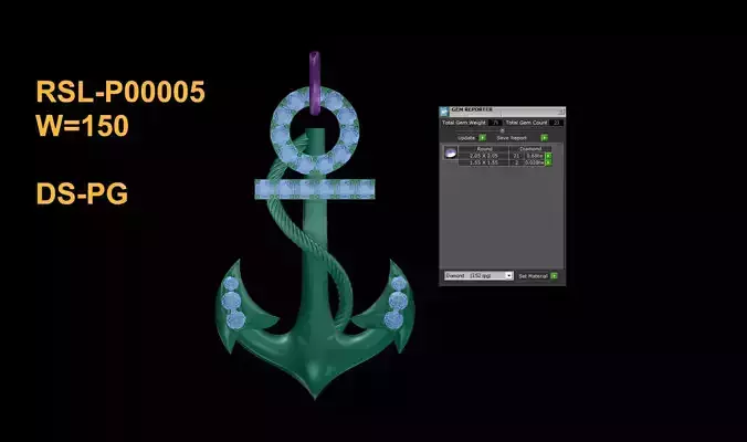 Popular Pandent 3D print model