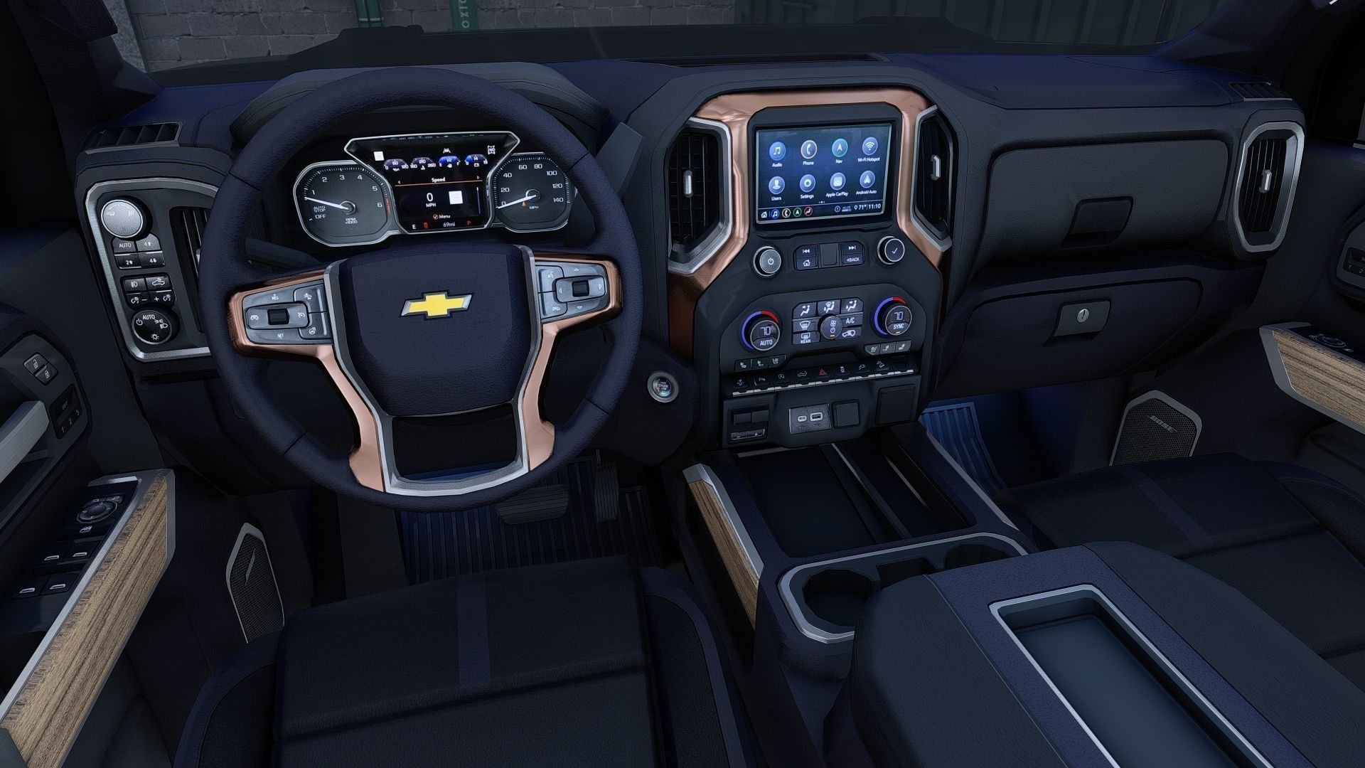 Pickup Chevy 2500 HD 3D model_31