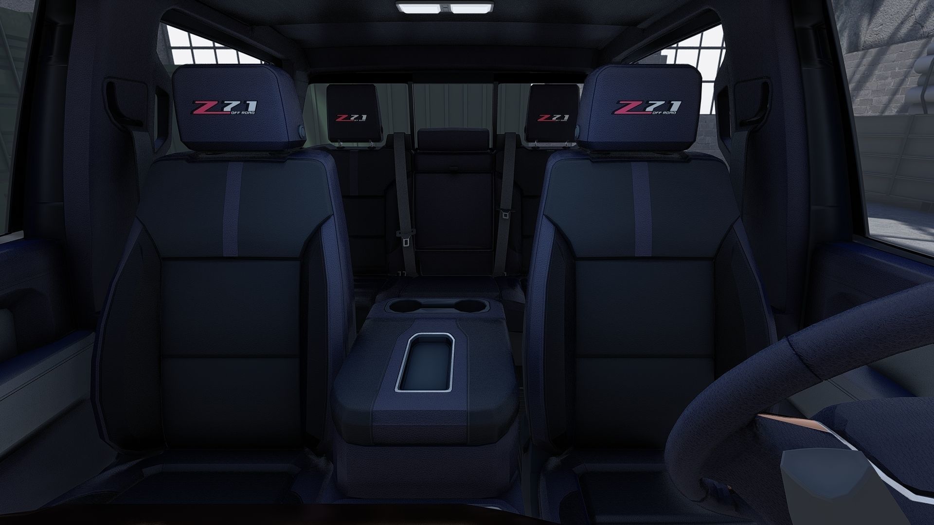 Pickup Chevy 2500 HD 3D model_26