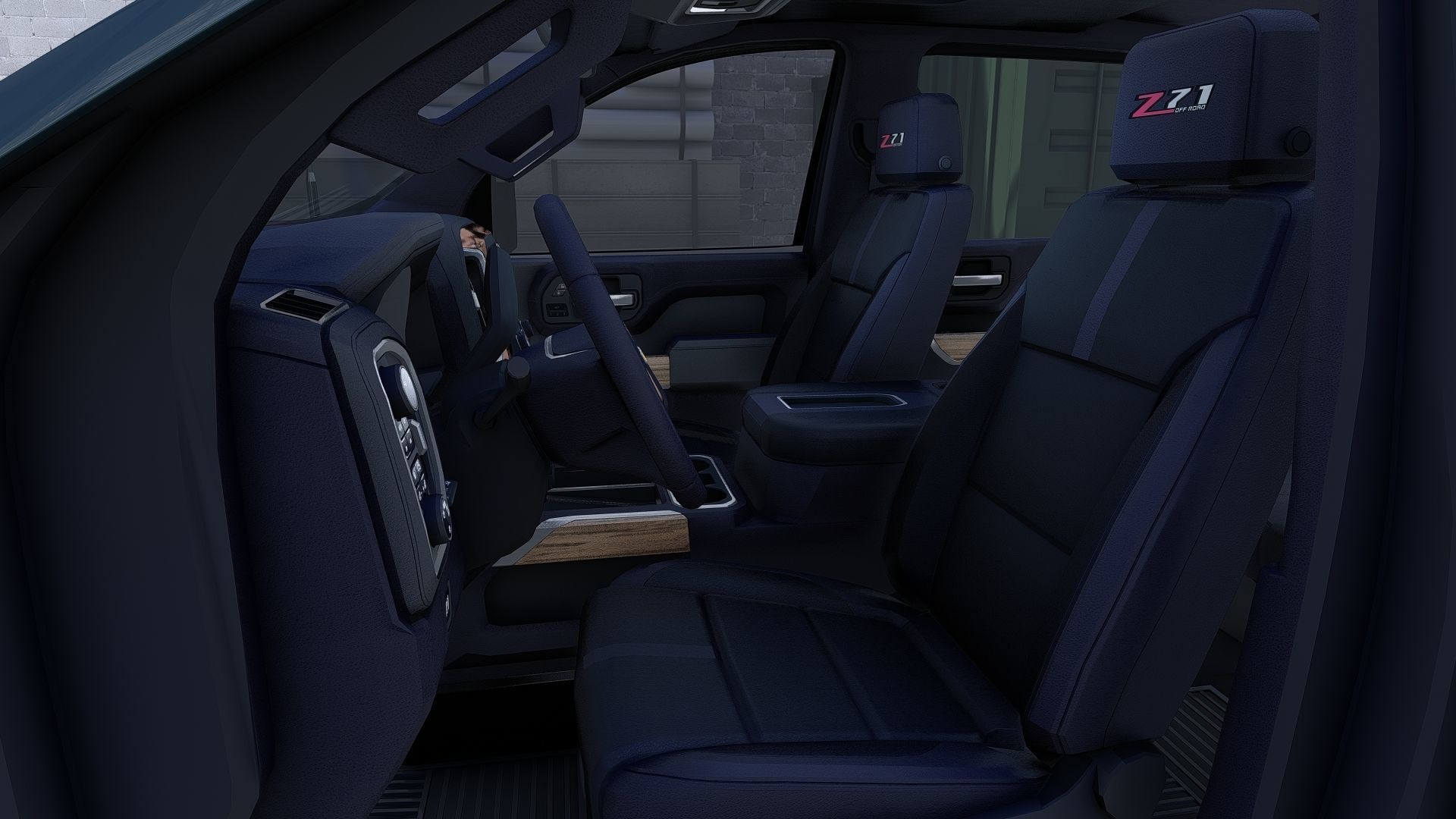 Pickup Chevy 2500 HD 3D model_25