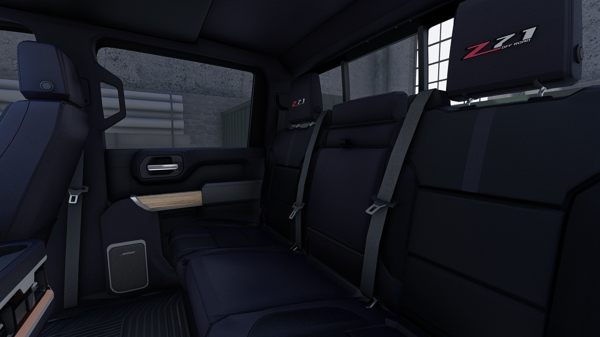 Pickup Chevy 2500 HD 3D model_27