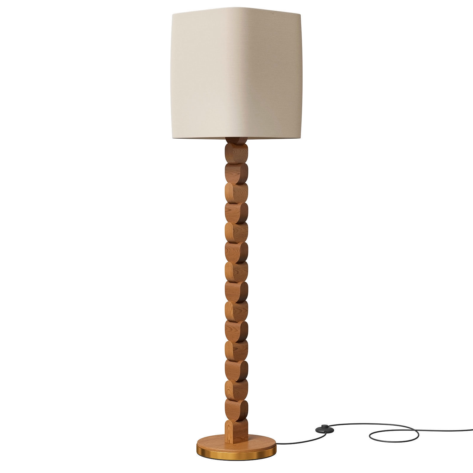 Soho Home floor lamp Felix 3D model_5