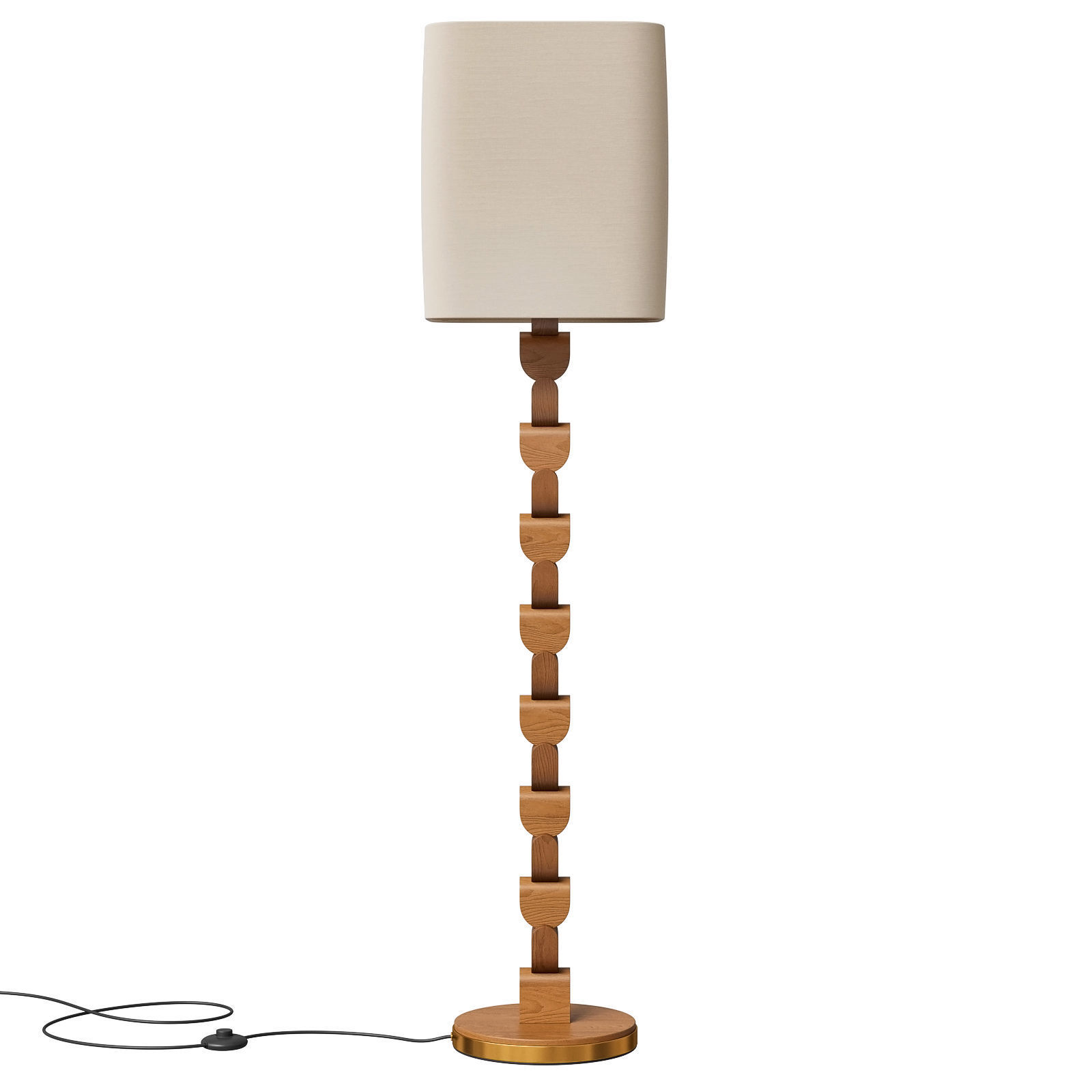 Soho Home floor lamp Felix 3D model_3