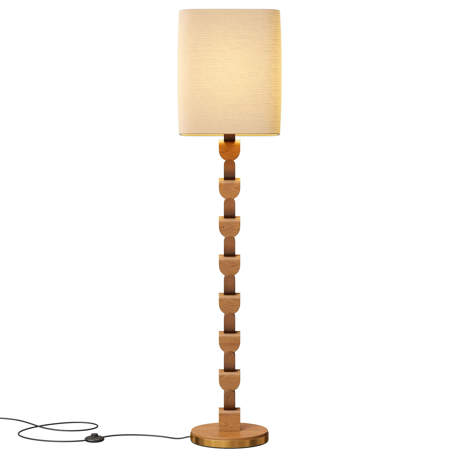 Soho Home floor lamp Felix 3D model_2