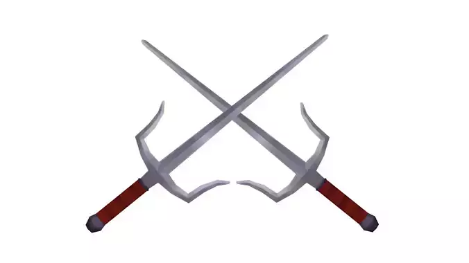 Sai Weapon - Hand Painted