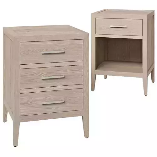 Restoration Hardware nightstand French Contemporary 20