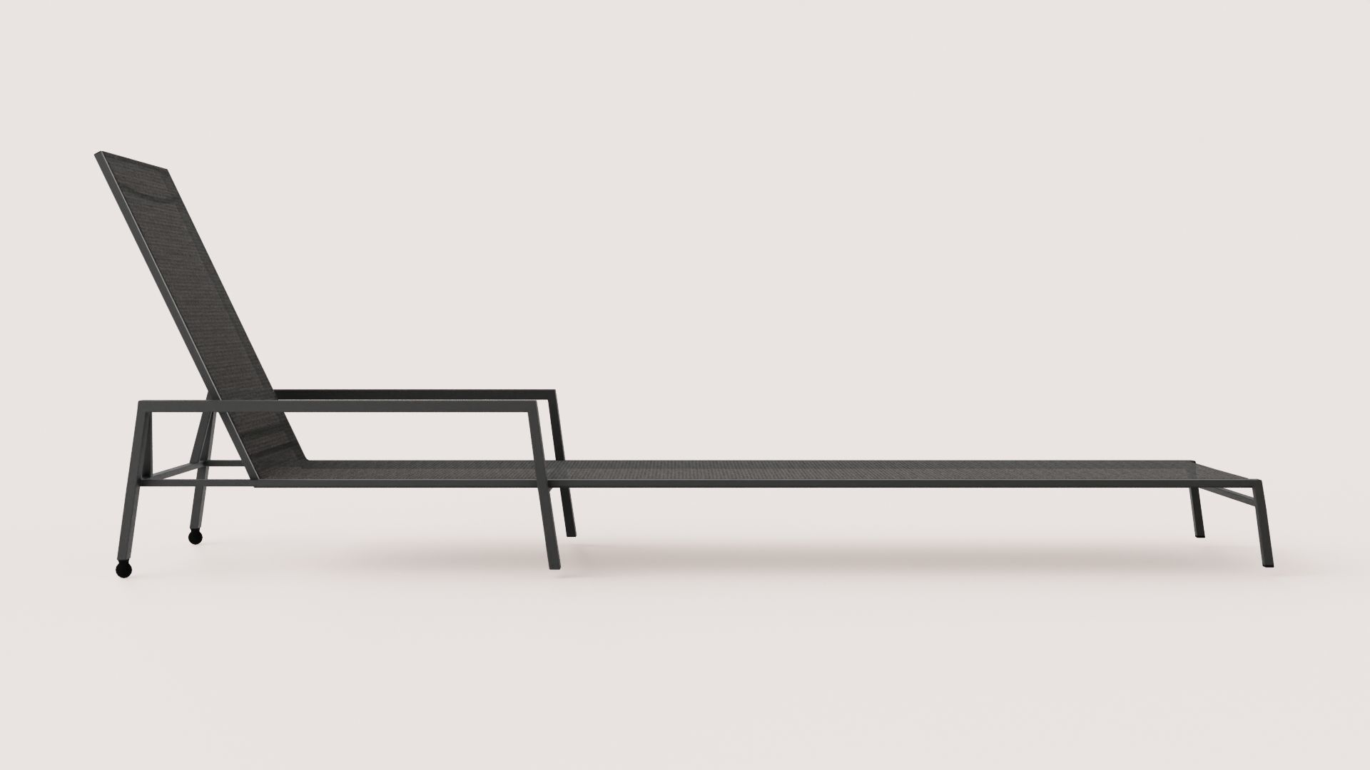 SUNBED Low-poly 3D model_2