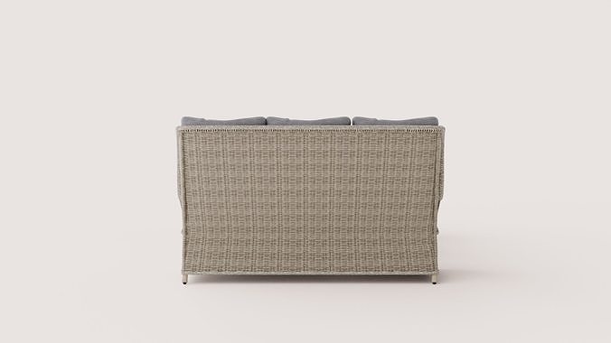 SOFA GROUP VIBORG Low-poly 3D model 3