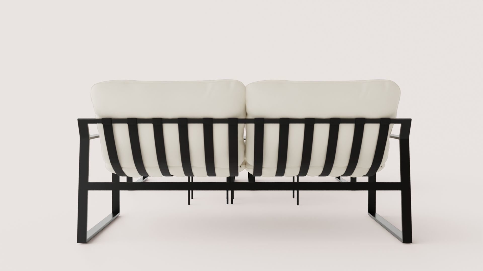 SOFA GROUP NAPOLI Low-poly 3D model_2