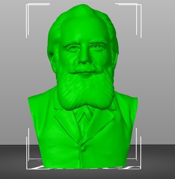 Ernst Haeckel 3D print model_15