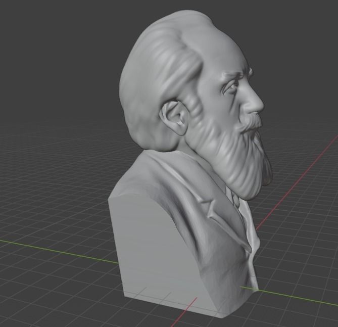 Ernst Haeckel 3D print model_6