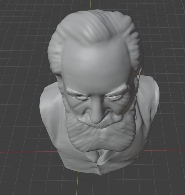 Ernst Haeckel 3D print model_12