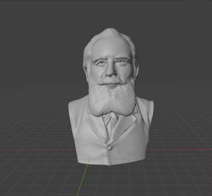 Ernst Haeckel 3D print model_0