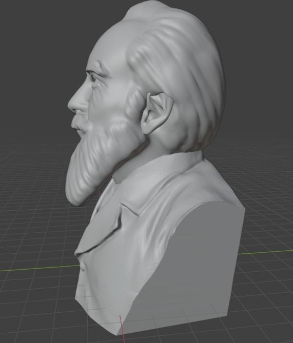 Ernst Haeckel 3D print model_10