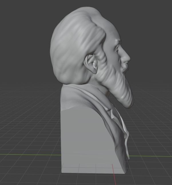 Ernst Haeckel 3D print model_4
