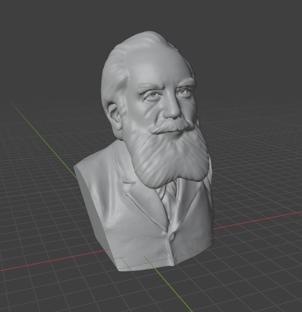 Ernst Haeckel 3D print model_3