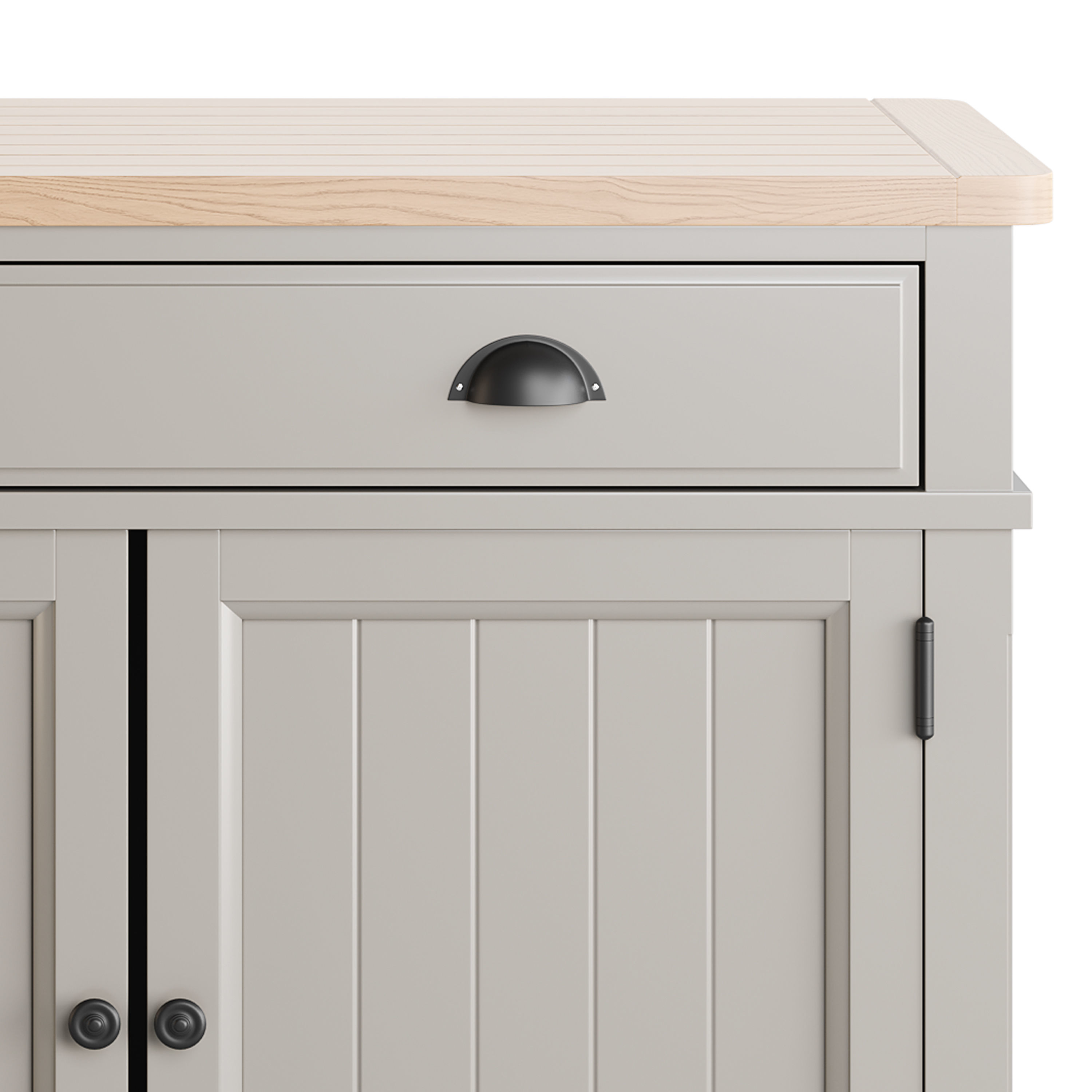 Harrogate 2 Door Sideboard in Prairie 3D model_13