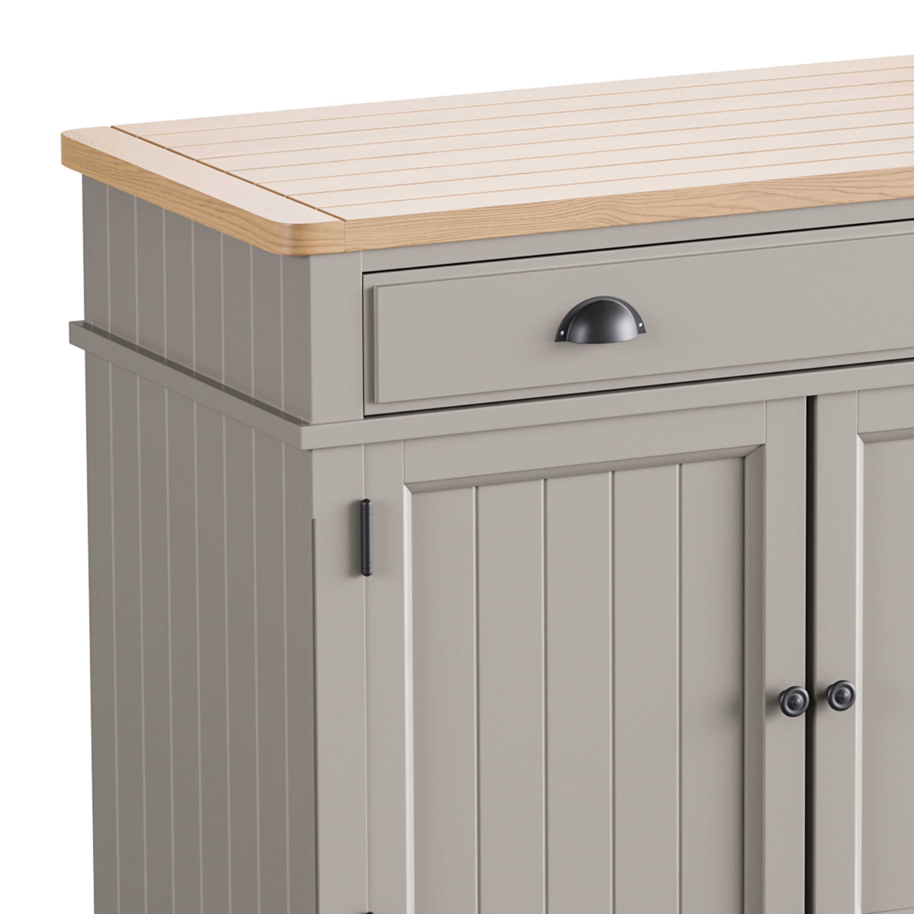 Harrogate 2 Door Sideboard in Prairie 3D model_7