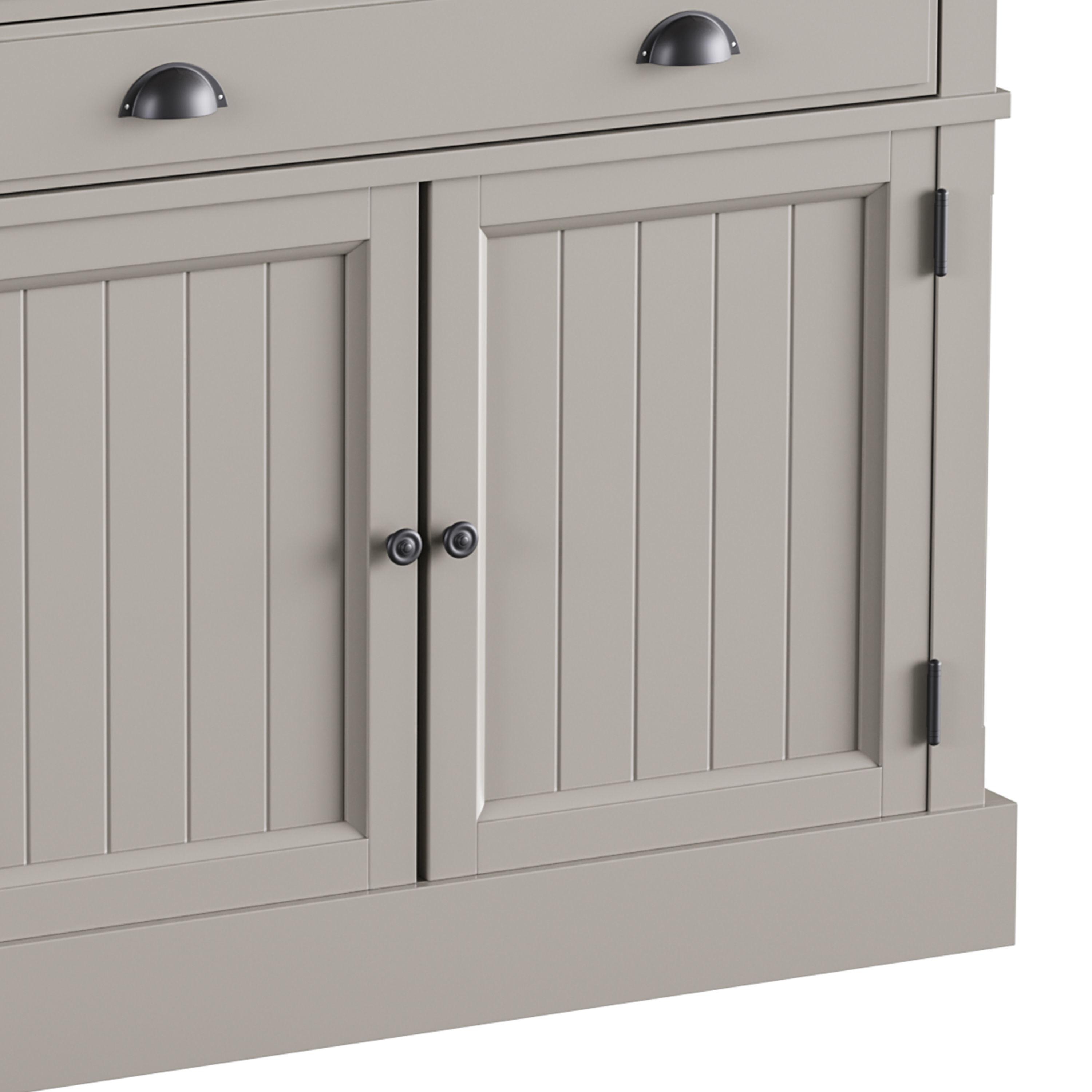 Harrogate 2 Door Sideboard in Prairie 3D model_8
