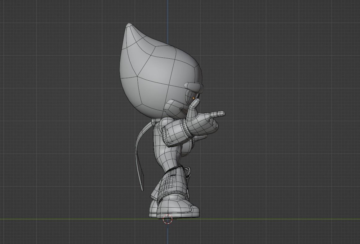 Oilman - Megaman Powered up 3D model_12