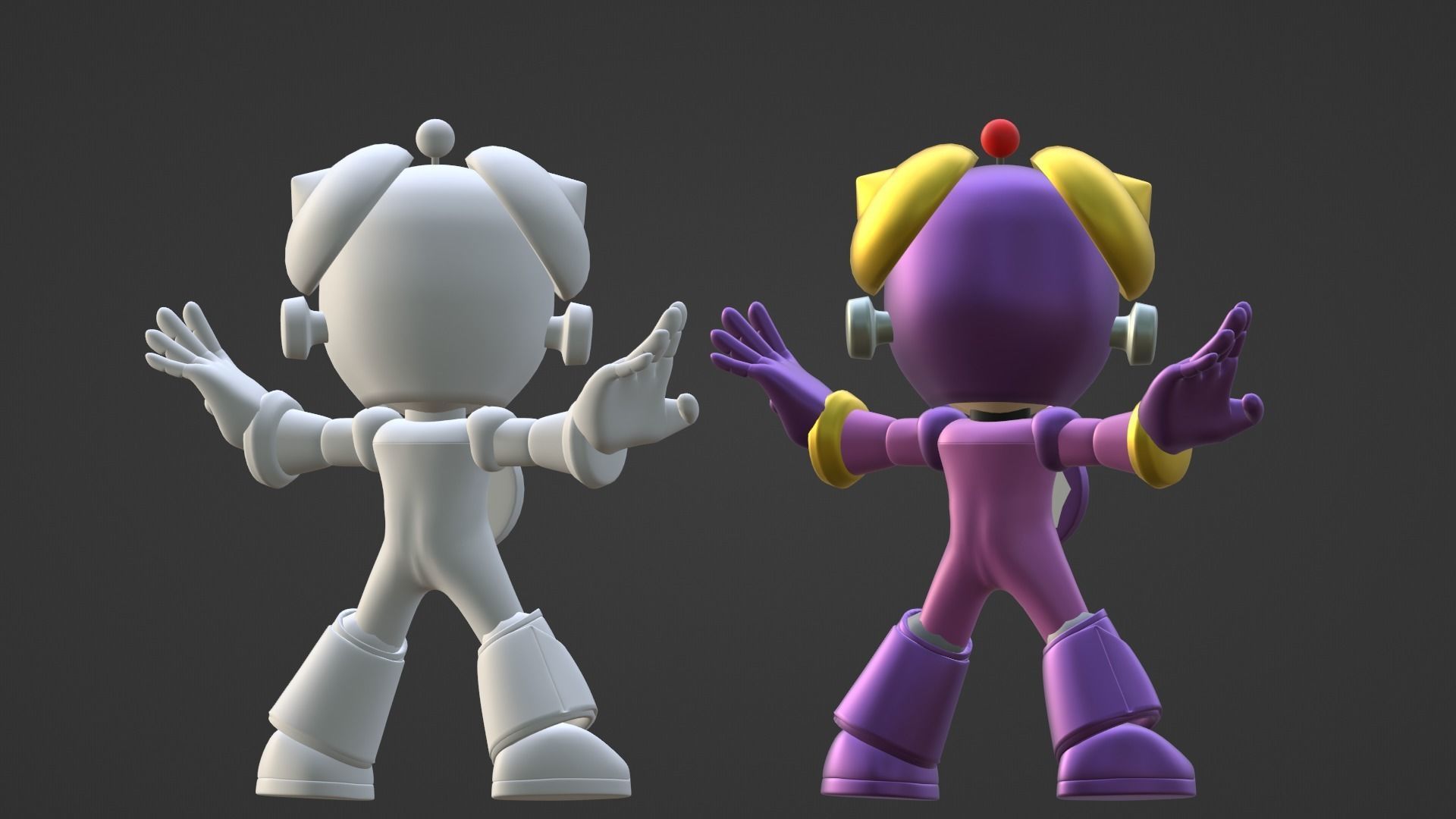 Timeman - Megaman Powered up 3D model_17