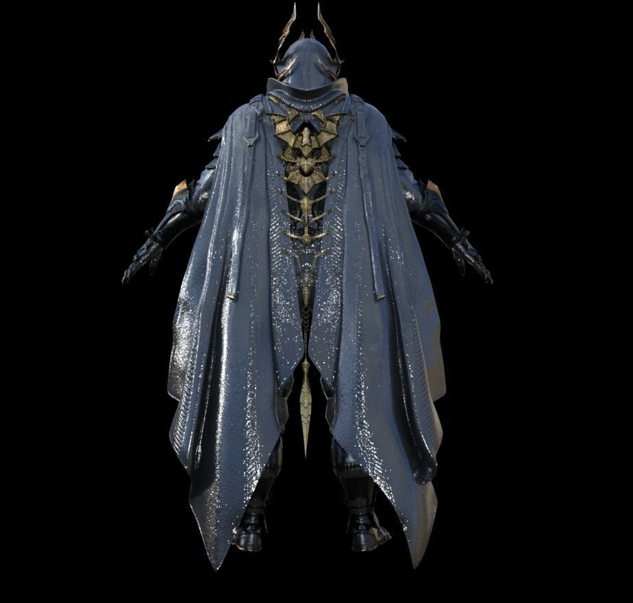 LordOfWarRigged Low-poly 3D model_1