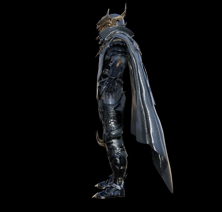 LordOfWarRigged Low-poly 3D model_2