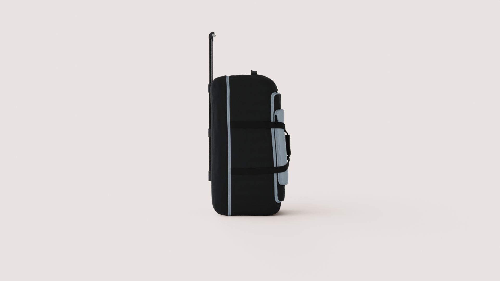 ROLLER BAG Low-poly 3D model_2